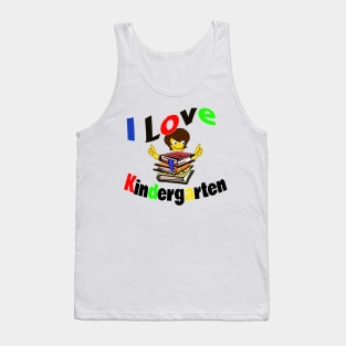 I Love Kindergarten Tank Top